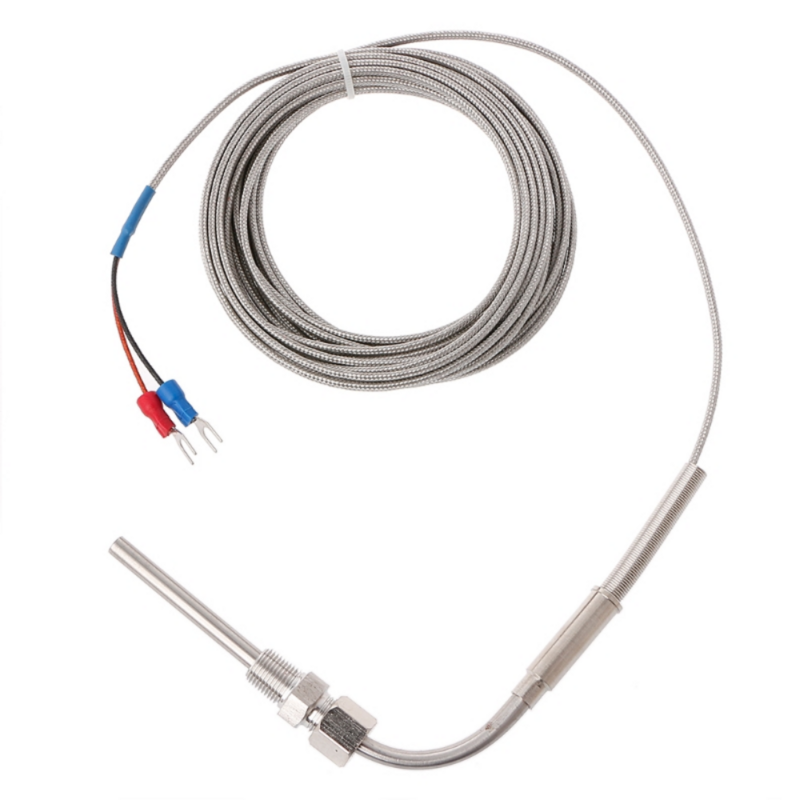 -100~1250°C Stainless Steel EGT Temperature Sensors Thermocouple K /PT100 Type For Motor Exhaust Gas Temp Probe 1m~10m