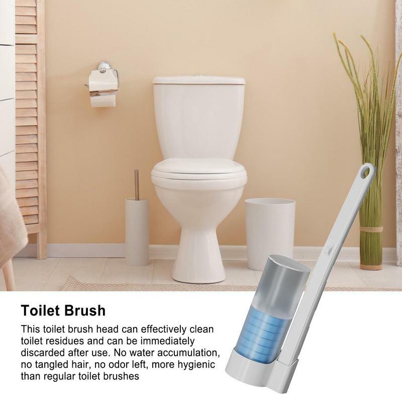 Toiletten schüssel bürste Badezimmer Toiletten bürsten halter Haushalt Grad Badrein igungs bürstens ystem tragbarer Toiletten wäscher nach Hause