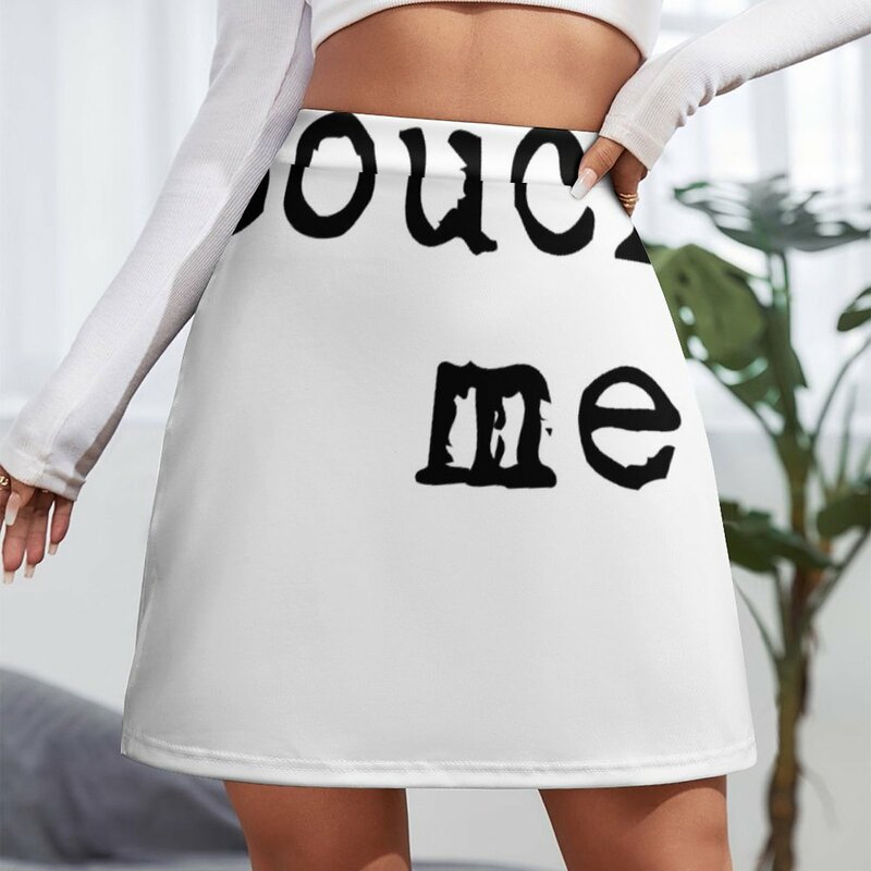 Touch Me Black on White Mini Skirt elegant dresses for women Evening dresses
