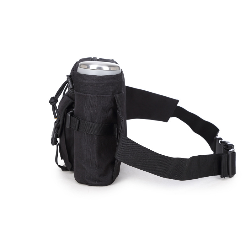 대용량 전술 물병 가방, 다기능 야외 스포츠 방수 허리 팩, 남녀공용 휴대용 가방