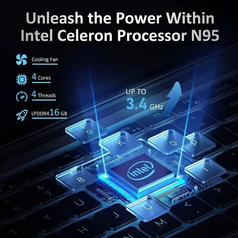 Greatium โน๊ตบุ๊คสำหรับผู้หญิงแล็ปท็อปการเล่นเกม XU156 15.6นิ้ว Intel Alder N95ช่องเสียบ DDR4 32GB 2TB M.2 WiFi Ultrabook