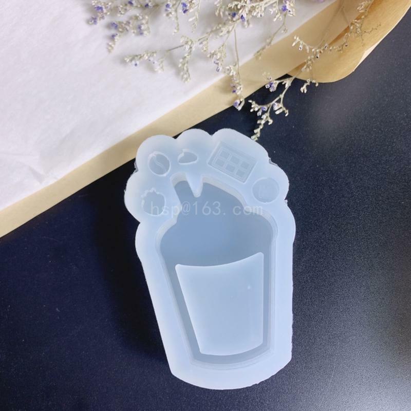 Silicone Molds Drinking Glasses Silicone Molds For Resin Jewelry Making Keychain Silicone Molds For Resin