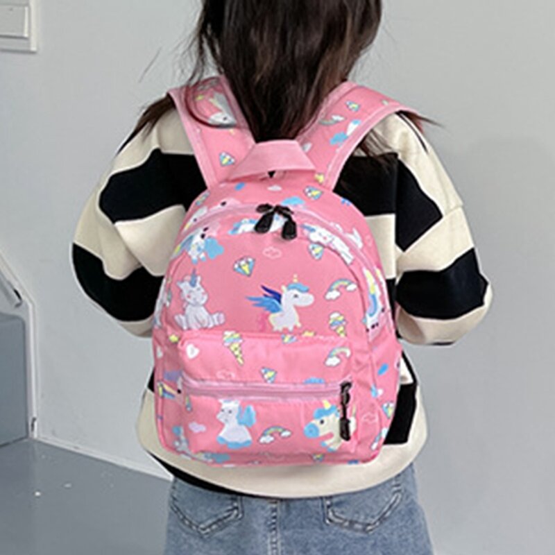 Cute Cartoon Dinosaur Kids Schoolbags Trendy Waterproof Backpack Waterproof Kindergarten Primary School Bookbag Student Backpack