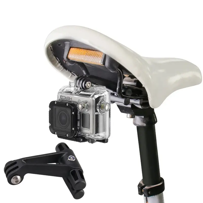 IAMOK-réinitialisation de dégager de vélo de montagne noir, base de caméra de mouvement, cadre de partenaires pour GoPro, accessoires de vélo