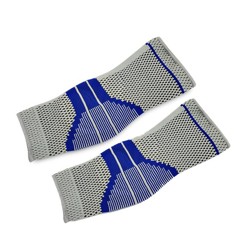 Elastic Silicone Ankle Support, Fitness Compression, Ankle Protector, Basketball, Football, Tennis, Silica Gel Pad