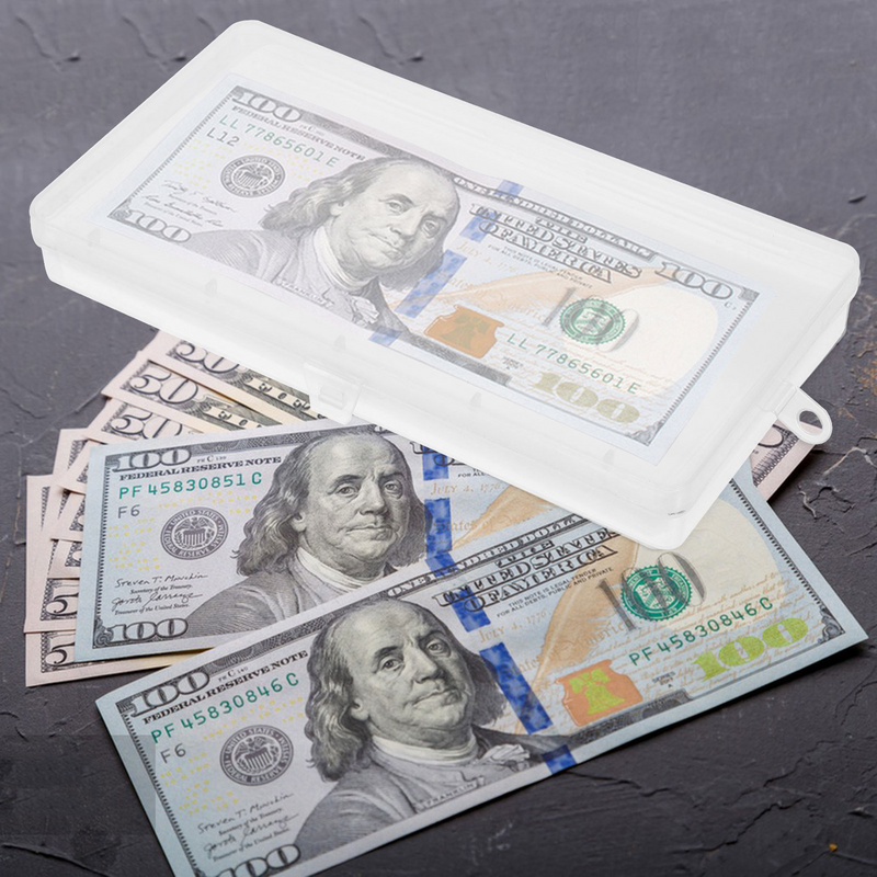 1 Set of Banknotes Sleeves Currency Sleeves Commemorative Banknotes Bags Dollar Bill Holder
