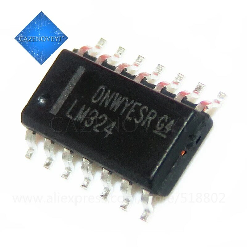 10 pz/lotto LM324DR LM324 SOP-14 In Stock