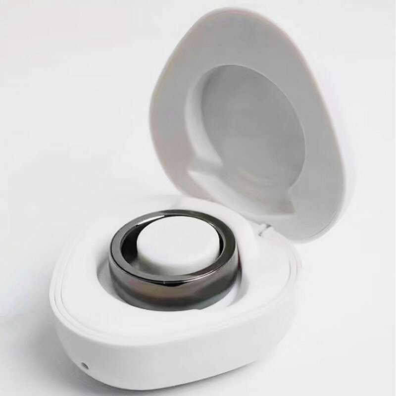 New Titanium Alloy Smart Ring Bracelet Heart Rate Monitoring Waterproof Blood Oxygen Sleep Sport Health Tracker Finger Jewelry