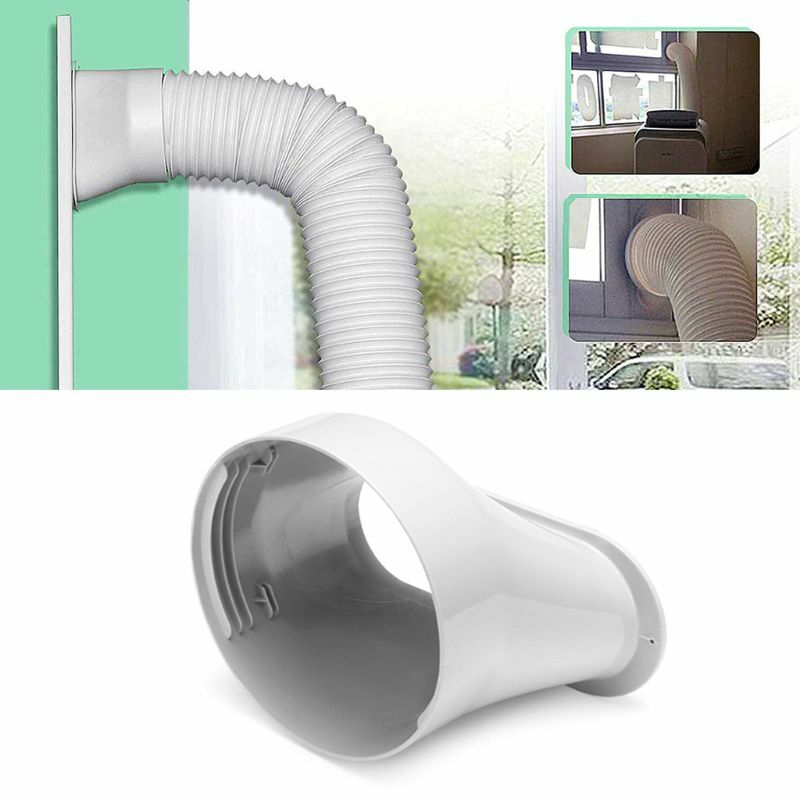 13/15cm Diameter Portable Air Conditioning Body Exhaust Duct Pipe Connector Conditioner Parts