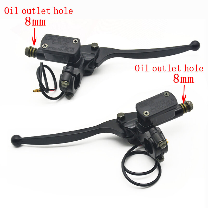 Motorcycle Brake Pump Front Master Cylinder Hydraulic Lever For Electric Scooter Dirt Pit Bike ATV Quad Moto Equipments Parts