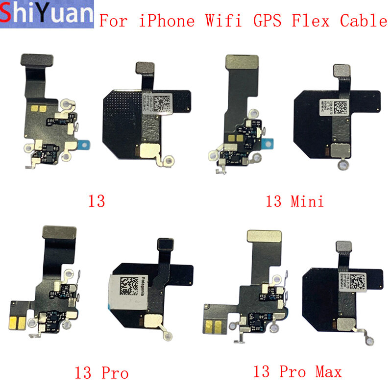 Cable flexible de señal de antena Wifi para iPhone, piezas de reparación de repuesto para modelos 13 Mini, 13 Pro Max, 13 GPS