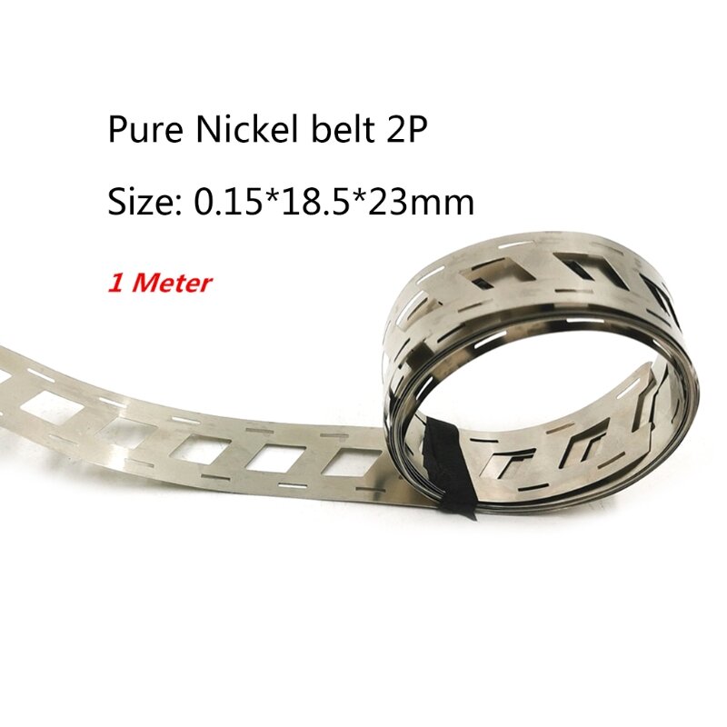 Ceinture en Nickel pur 2p, batterie au Lithium, bande Nickel 18650, Batteries Li-ion au Nickel