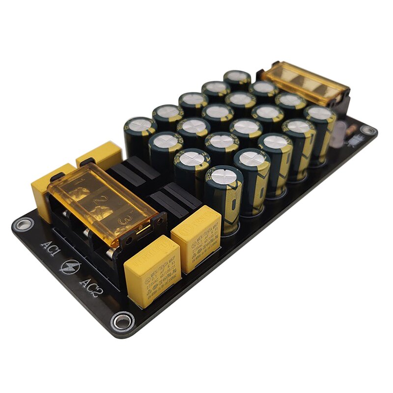 Papan Amplifier daya, modul Filter penyearah daya ganda 6A X2 2X300W untuk Filter penyearah penguat daya