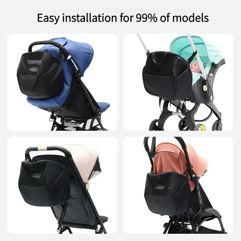 Baby Stroller Hanging Bag Multifunctional Storage Backpack Mommy Bag Baby Stroller Hanging Bag Storage Bag