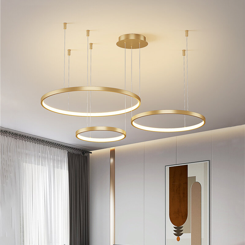 Plafonnier Led suspendu en acrylique, design moderne et minimaliste, luminaire décoratif d'intérieur, luminaire décoratif d'intérieur, idéal pour un salon ou un Restaurant