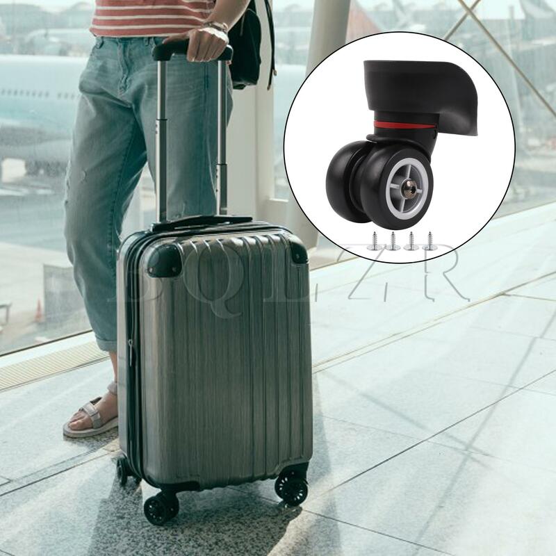 BQLZR Left Luggage Wheel Suitcase Caster for Travel 3.94 Inch Height W042 Set
