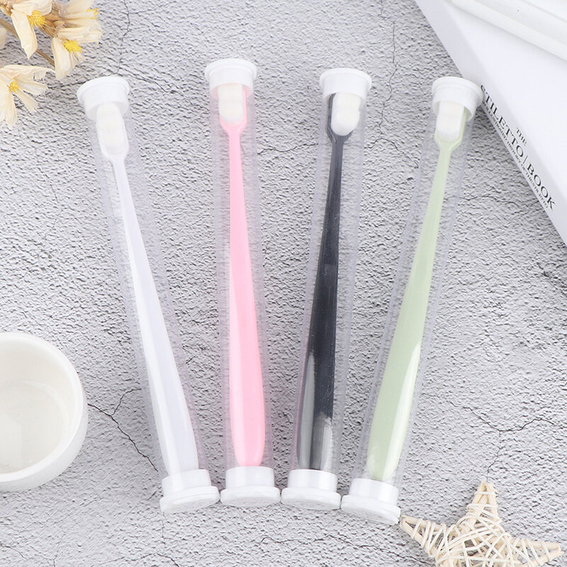 1PCS Super Soft Toothbrushes For Sensitive Gums Micro-Nano Manual Toothbrush