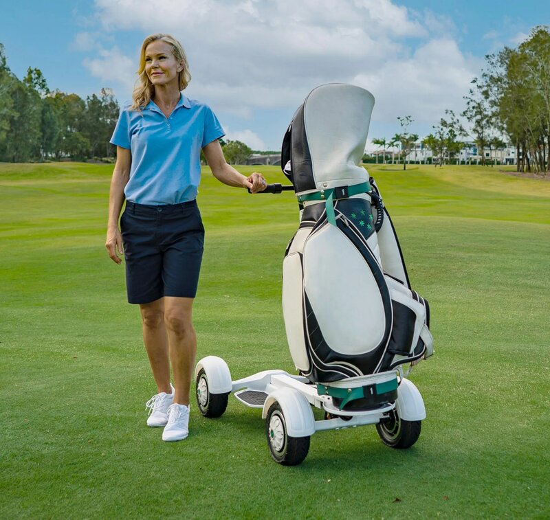 Najlepiej sprzedająca się mini deska golfowa na cztery koła Golf Skate Caddy terenowy Elektryczna deskorolka do golfa