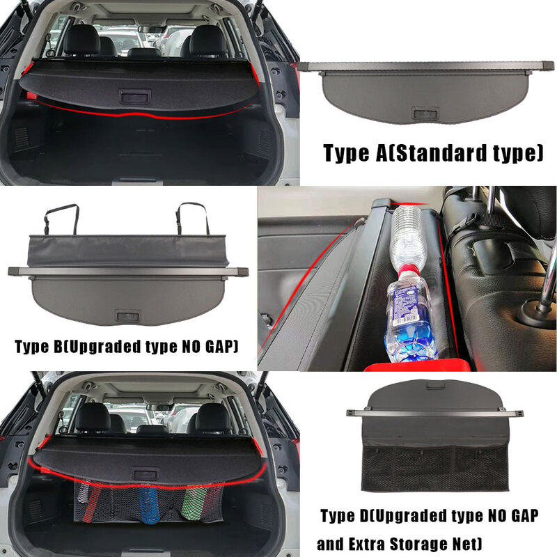 Vehicle spare parts car rear parcel shelf For Nissan X-trail / Rogue 2014-2019