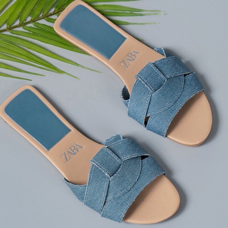 New Fashion Slippers Women Sexy Flat Sandals Casual Ladies Sand Beach Slippers Elegant Fish Mouth Slippers Women