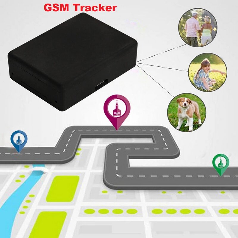 GSM pelacak mobil, dompet pencari kunci Anti hilang dengan pengaktifan suara, pelacak lokasi GPS USB pelacak anak-anak