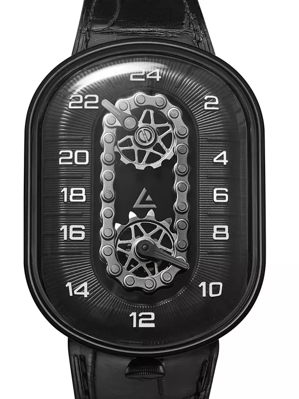 Автоматические механические часы с большим циферблатом и овальным сапфиром