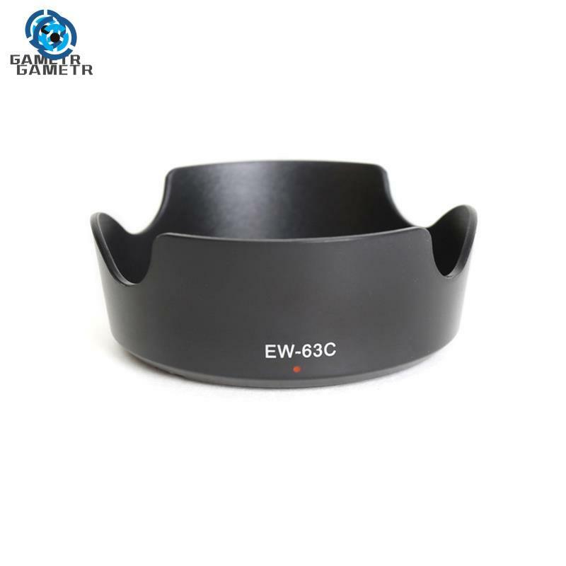 EW-63C bolak-balik 58mm ew63c tudung lensa untuk EF-S 18-55mm f/3.5-5.6 berlaku STM 700D 100D 750D 760D