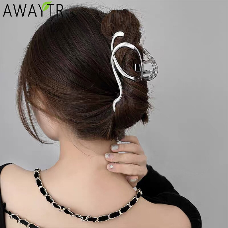 Женские серебряные/Искусственные шпильки для волос, аксессуары для волос, заколки для хвоста, головные уборы