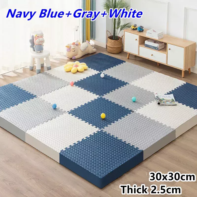 1PC Activities Mat for Baby Mat Playmat Thick 25mm Floor Noise Mat 30x30cm Baby Play Mat Rugs Play Mats Gym Mats Sport Mats