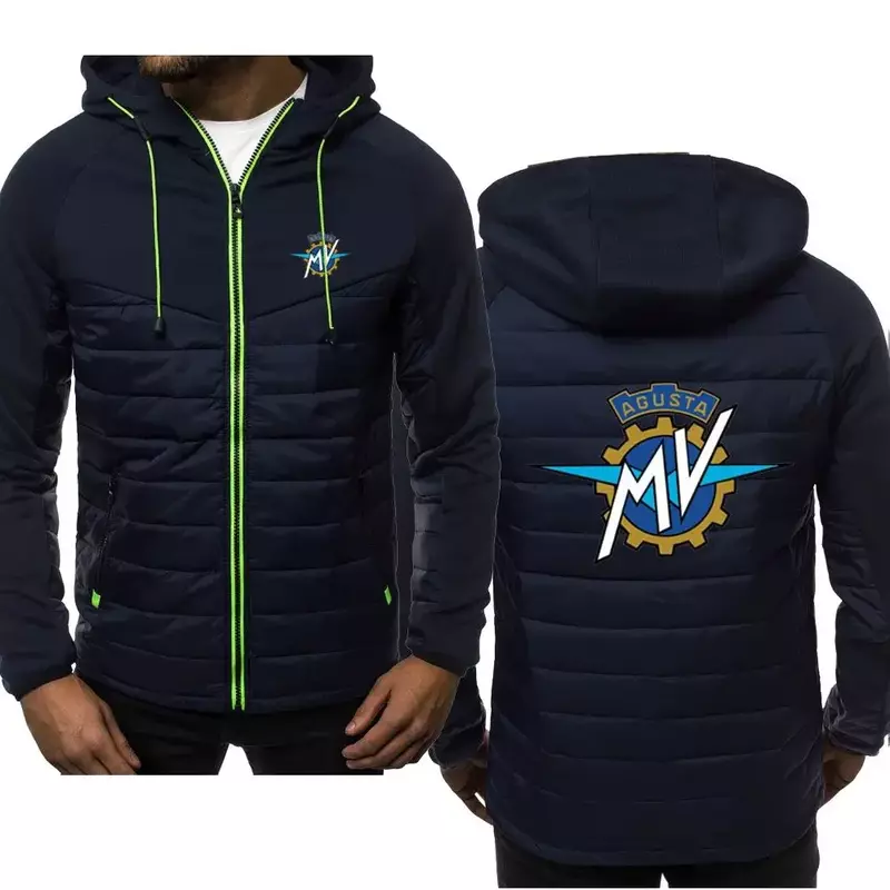 2023 New Men Hoodies for AUGSTA  Tools Spring Autumn Jacket Casual Sweatshirt Long Sleeve Zipper Hoody