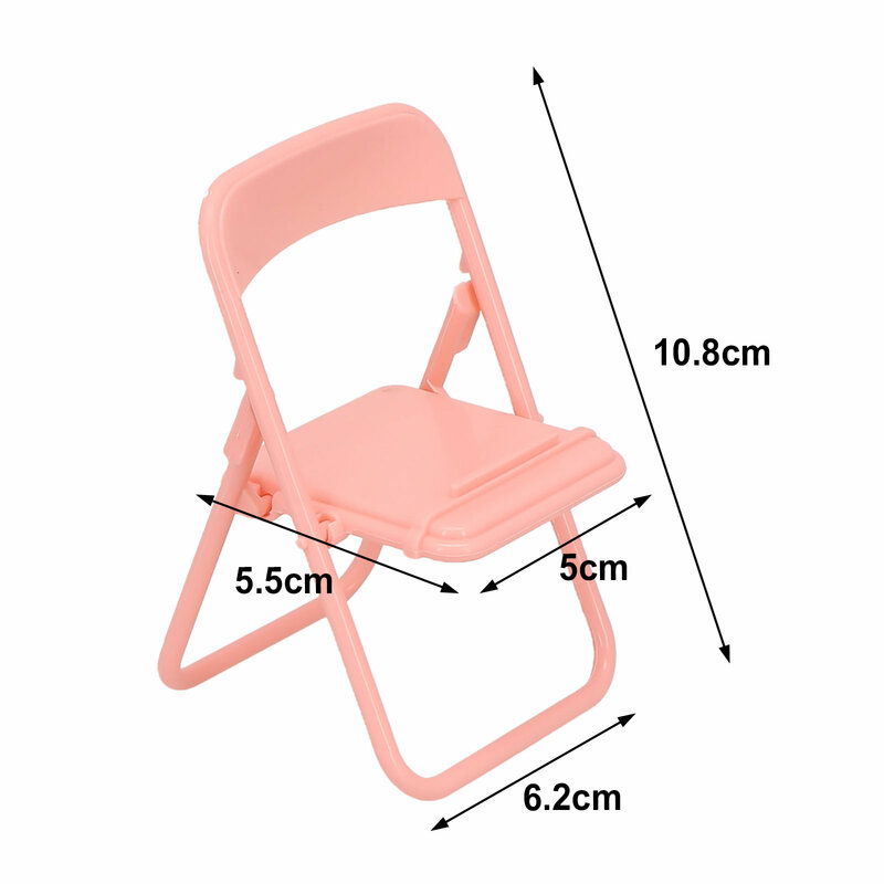 Soporte para teléfono móvil con forma de silla, soporte para teléfono móvil de escritorio, soporte para teléfono móvil portátil, soporte perezoso para teléfono móvil Universal