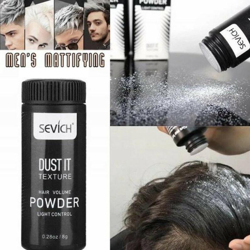 Polvere opacizzante aumenta il Volume dei capelli cattura il taglio di capelli modellazione Unisex Styling soffice polvere per capelli assorbe il grasso