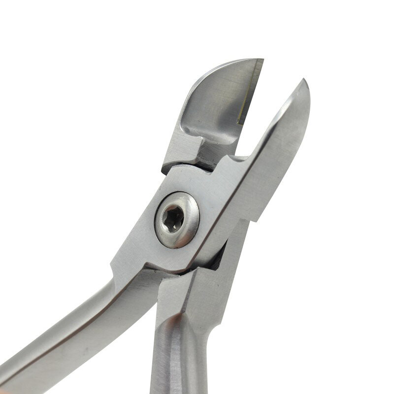 Alicate cortador dental ligadura para fios ortodônticos e bandas de borracha, aço inoxidável, fio fino, instrumento dentista