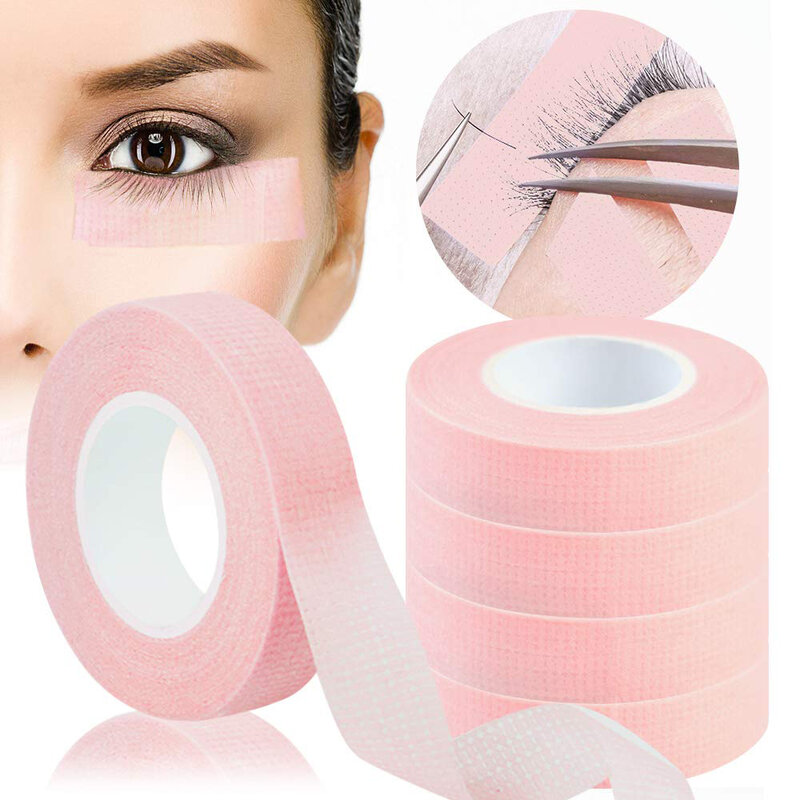 Micropore Tecido Cílios Postiços Extensão Tape, Individual Eye Lashes, Enxerto Falso Lash, Sob Eye Pad, Venda, fácil de rasgar