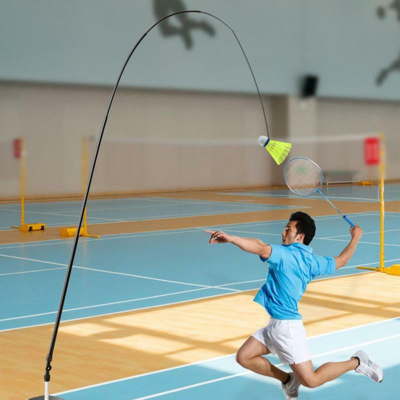 Do trenowania w badmintona narzędzie kryty pas odbicia do ćwiczeń badmintona z rozciągliwym robotem do badmintona rakieta sporty treningowe samodzielnej nauki