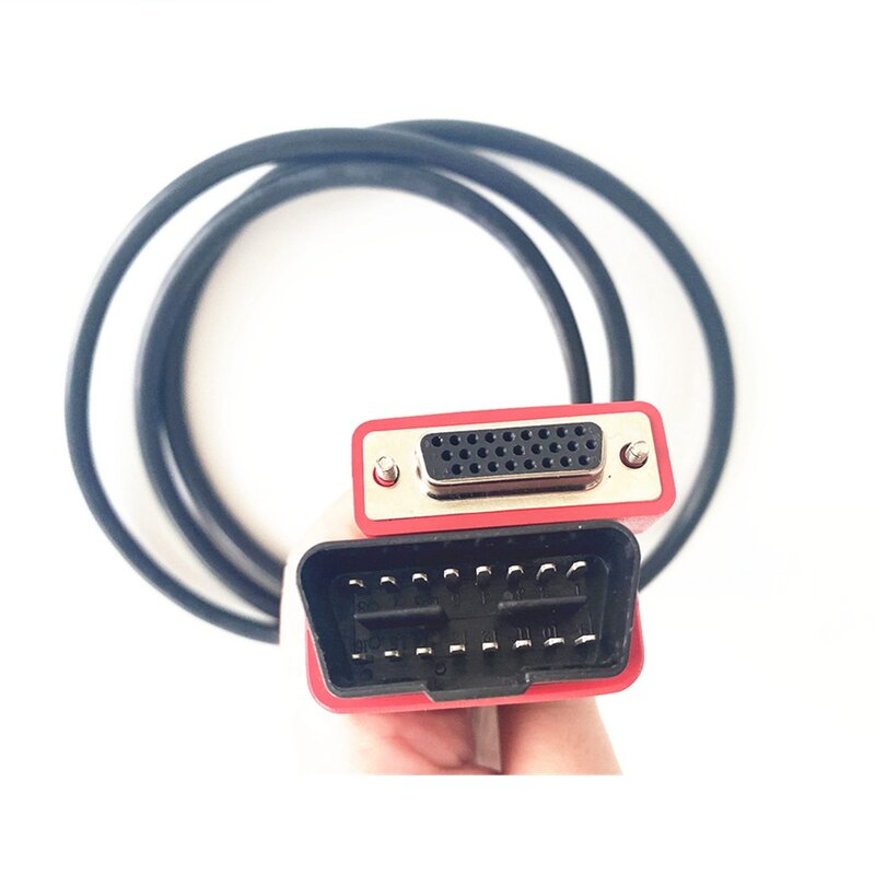 Câble d'extension OBD2 pour Autel Maxisile, câble de test principal, 15 broches, connecteur MS906, 908, 905/808, 26 broches, MS908 PRO Maxisile 15 broches pour DS708