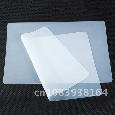 Clear Silicone Resin Mat Transparent Pad Non-Slip Heat Resistant Reusable Sticky Plate For UV Epoxy Resin Craft Making Tool