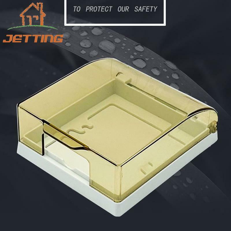 86 Type Wall Socket Waterproof Box Board Panel Cover Switch Button Protection Doorbell Socket Device Home Improvement