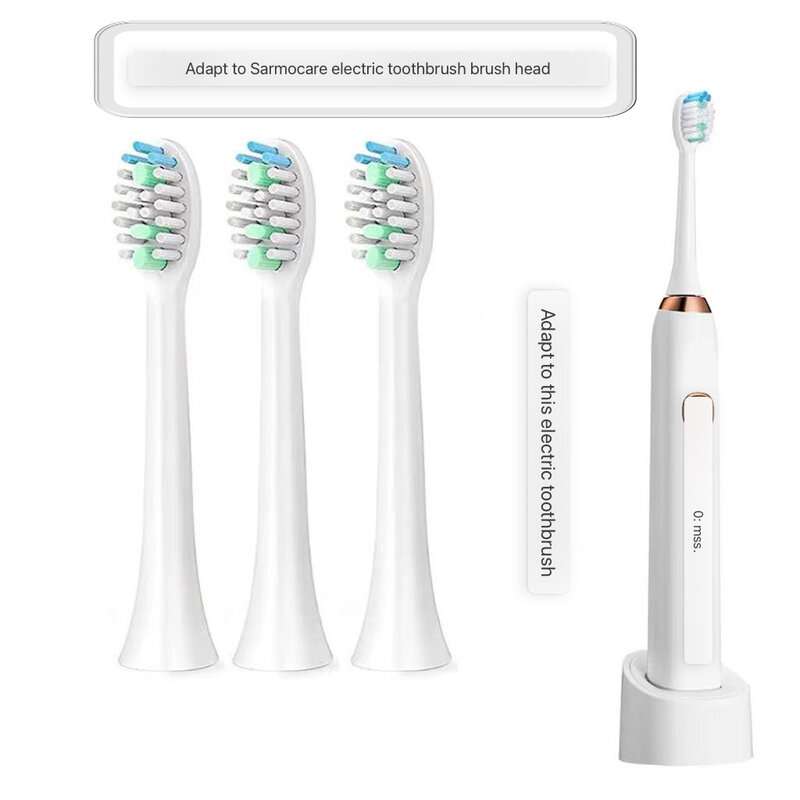 Sarmocare-cabezales de cepillo de dientes eléctrico ultrasónico, cabezas de cepillo de dientes sónico, Digoo piezas, 2-16 DG-YS11, S100, S200, S600, S710, S800, S820, S910