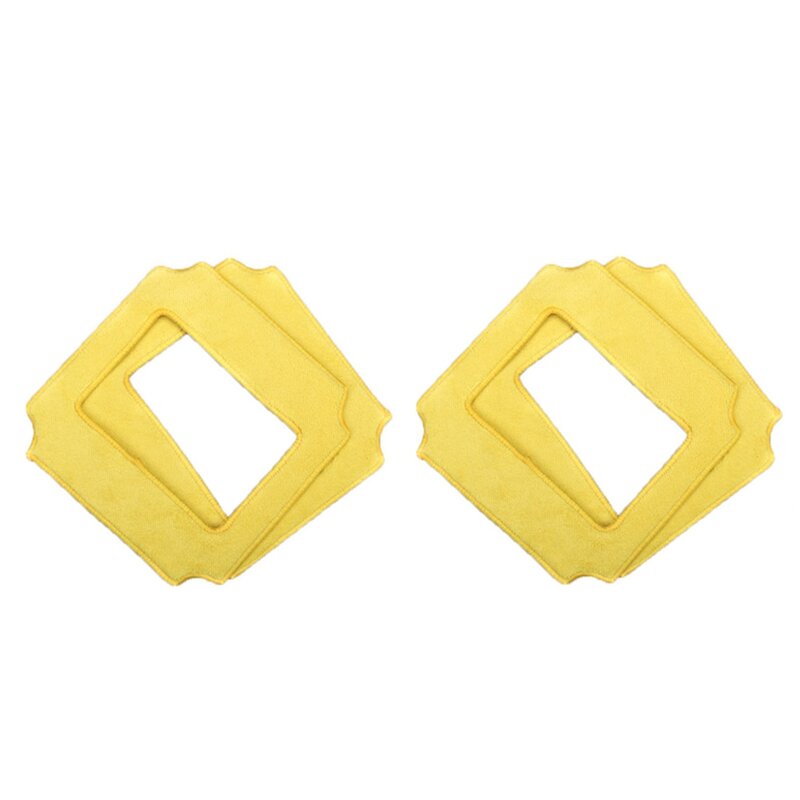 Piezas para Robot limpiacristales Win660 / RL880 /RL1188, 4 piezas, color amarillo