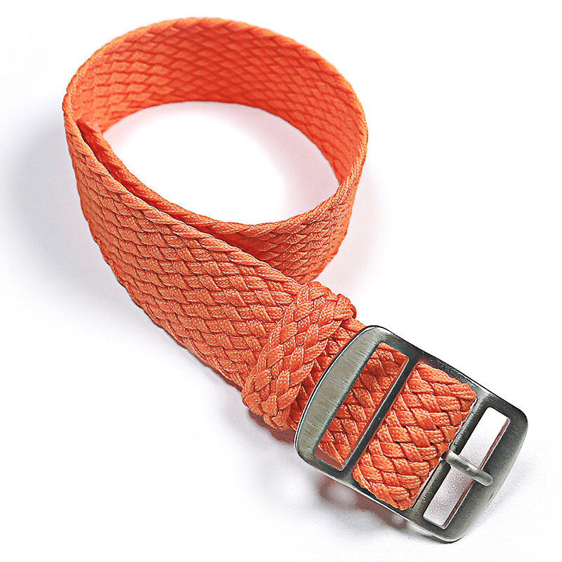 Bracelet de rechange en tissu tissé pour bracelet de montre Perlon, bracelet en nylon, bracelet de montre, 14mm, 16mm, 18mm, 20mm, 22mm