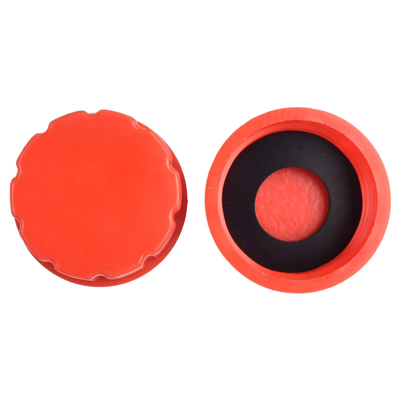 8 Accessories Utility Gas Tank 8 * Gasket Base Cap ABS Opening Gas Tanks Outdoor Red 4.4cm / 1.75 In Durable New