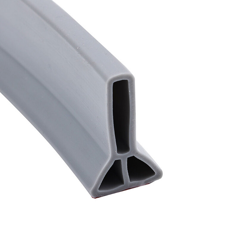 New Bathroom Water Barrier Seal Strip Waterproof Strip White/grey 1x 50-300cm Lenght Accessories Water Stopper