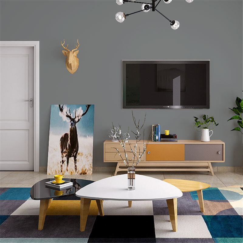 Vinyl Self-adhesive Wallpaper DIY Furniture Restoration Stickers Waterproof Contact Matte Paper Bedroom Living Room Home Decor