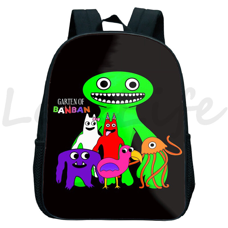 New Garten Of Banban Kindergarten Backpacks Mochila Waterproof Schoolbag Backpack Kids Cartoon School Bags Girls Small Rusksack