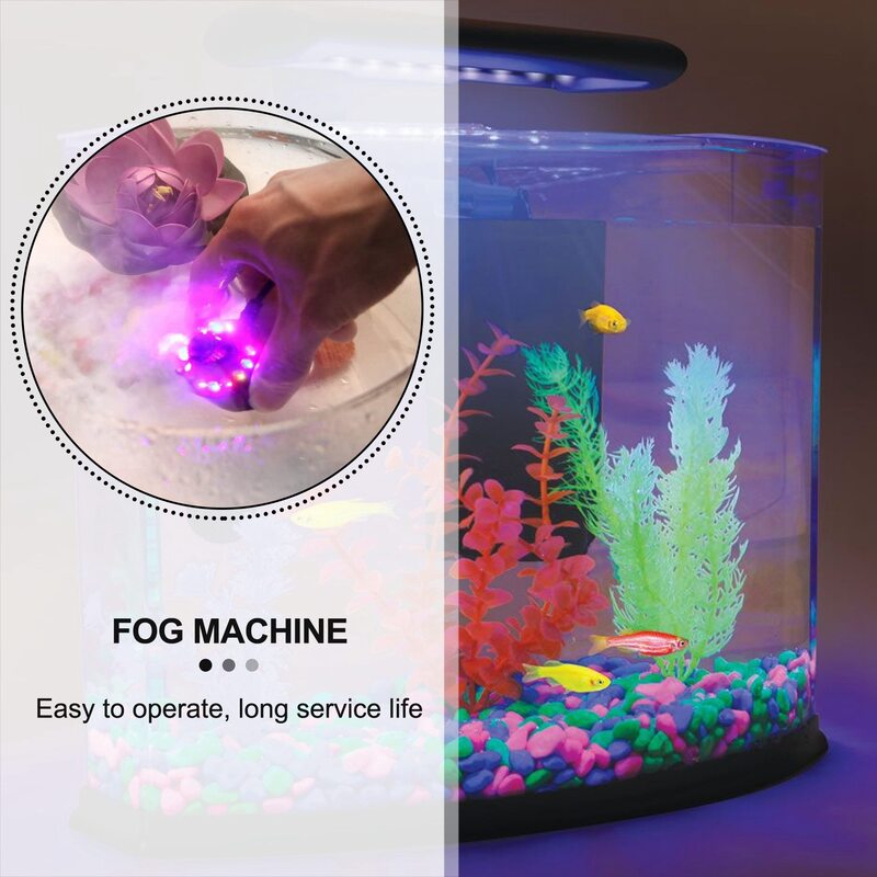Mist Maker, Indoor Fountain Mister Foggers, Small Pond Fog Machine Atomizer Air Humidifier for Halloween, Christmas