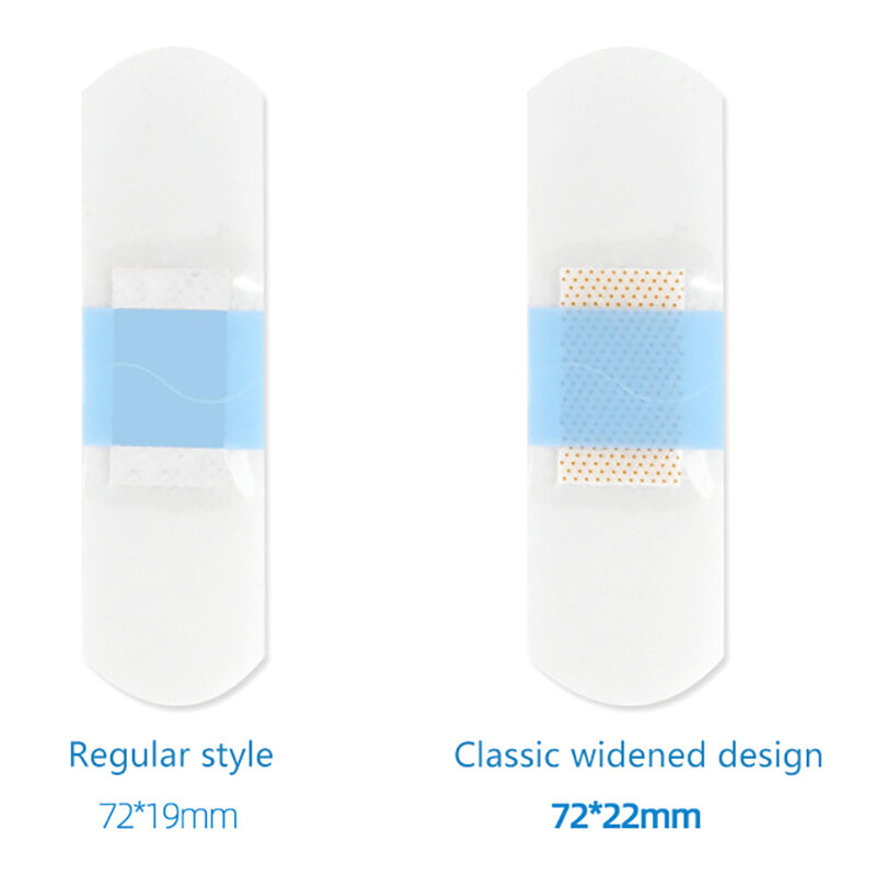 PU Transparent Waterproof Band Aid Adhesive Medical Strips Wound Plaster For Sports Bathing Protective First Aid