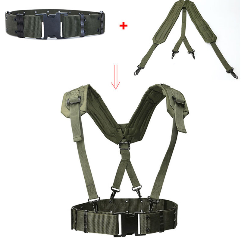 Cinturón táctico CS para aficionados al aire libre, correa de pecho multiusos para cintura Y cámara, fotografía, con soporte de peso
