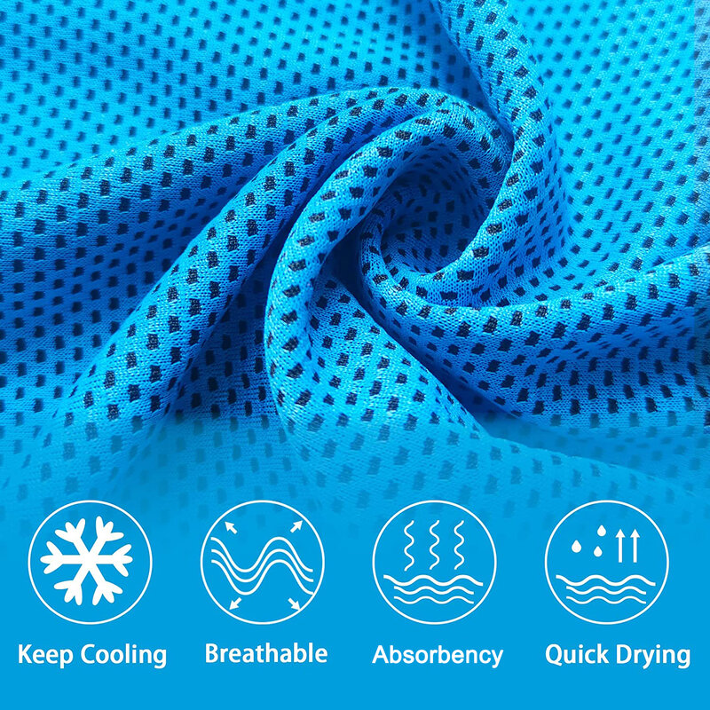Sports Towel Physical Cooling Microfiber Instant Cool Ice Face Towels For Gym Swimming Yoga Running Cycling Quick Drying Towel