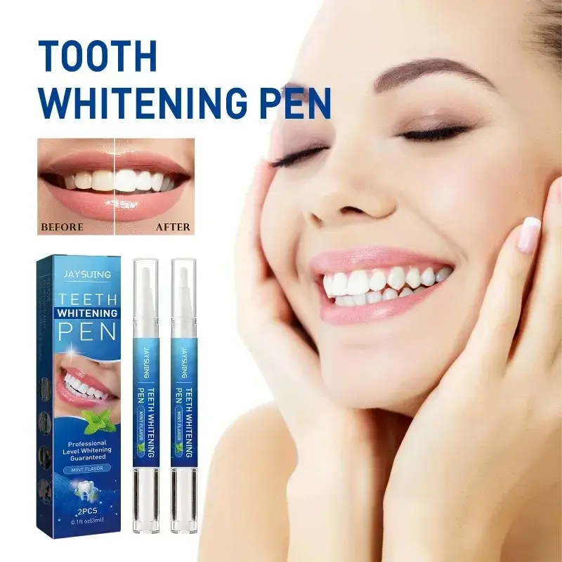 Brightening Dentes Gel Pen, Creme dental de limpeza profunda, Dente Amarelo Remover manchas de placa, Respiração fresca, Higiene Oral, Dental Tool